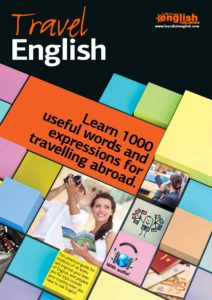 Travel English title page